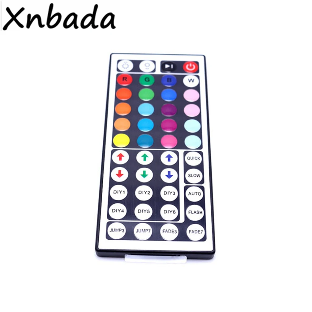 RGB Led Controller With 44Keys IR Remote Led Controller For 3528 5050 RGB Led Strip Tape Lighting DC12V 6A