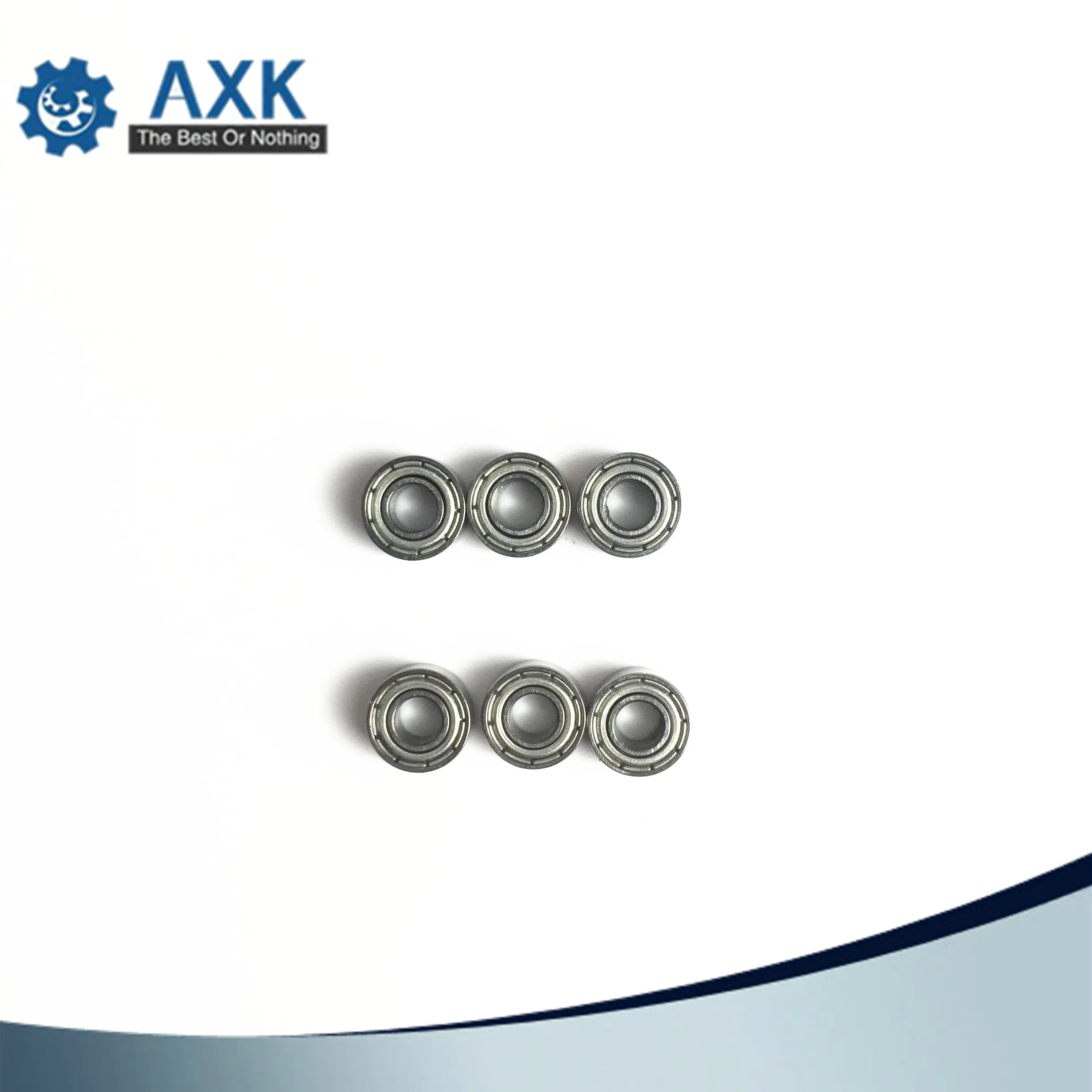 R133zz Bearing ABEC-1 (10 PCS) 2.38*4.762*2.38 mm Deep Groove R133 Z ZZ Ball Bearings  3/32