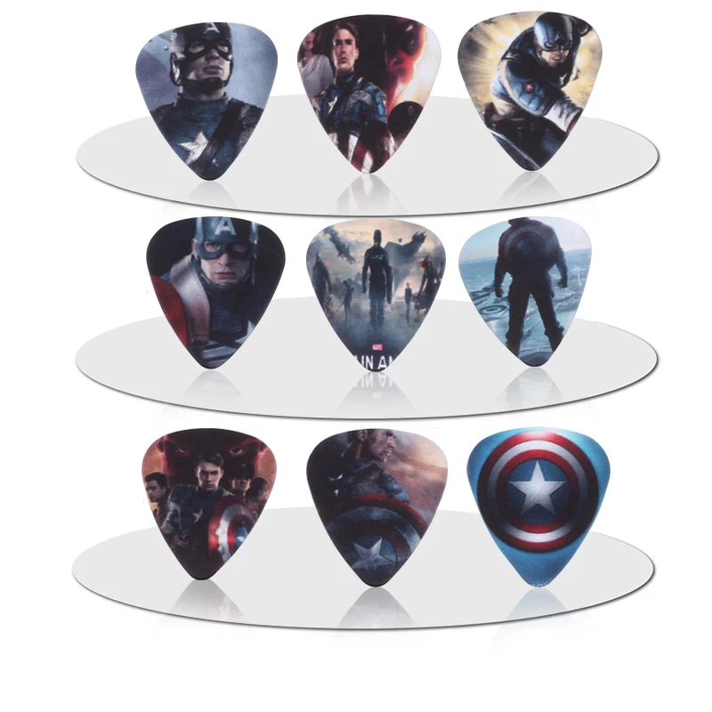 SOACH 10pcs 0.71mm guitar pick two side earrings picks DIY design Guitar Accessories pick guitar picks for ukulele