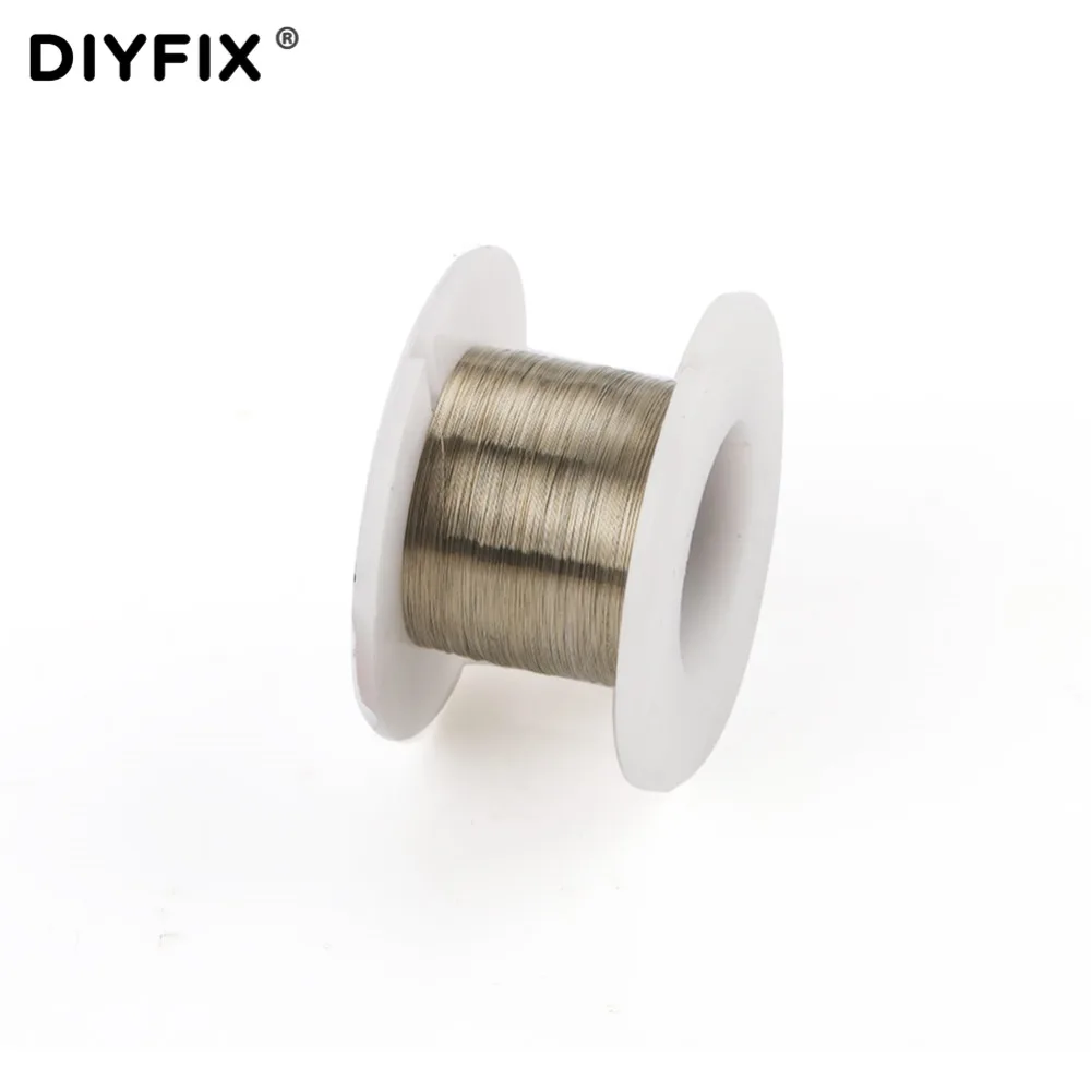 DIYFIX-herramientas de reparación de teléfonos móviles, separación de pantalla LCD de 0,06mm, línea de corte de alambre de 100M para iPhone y Samsung