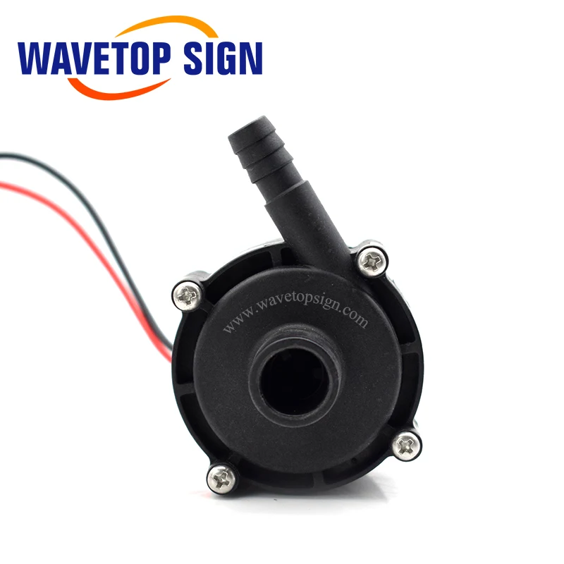 Pompa acqua WaveTopSign P600524F tensione 24VDC 48W flusso 20L/min ascensore 11m per refrigeratore d'acqua Laser CW5000