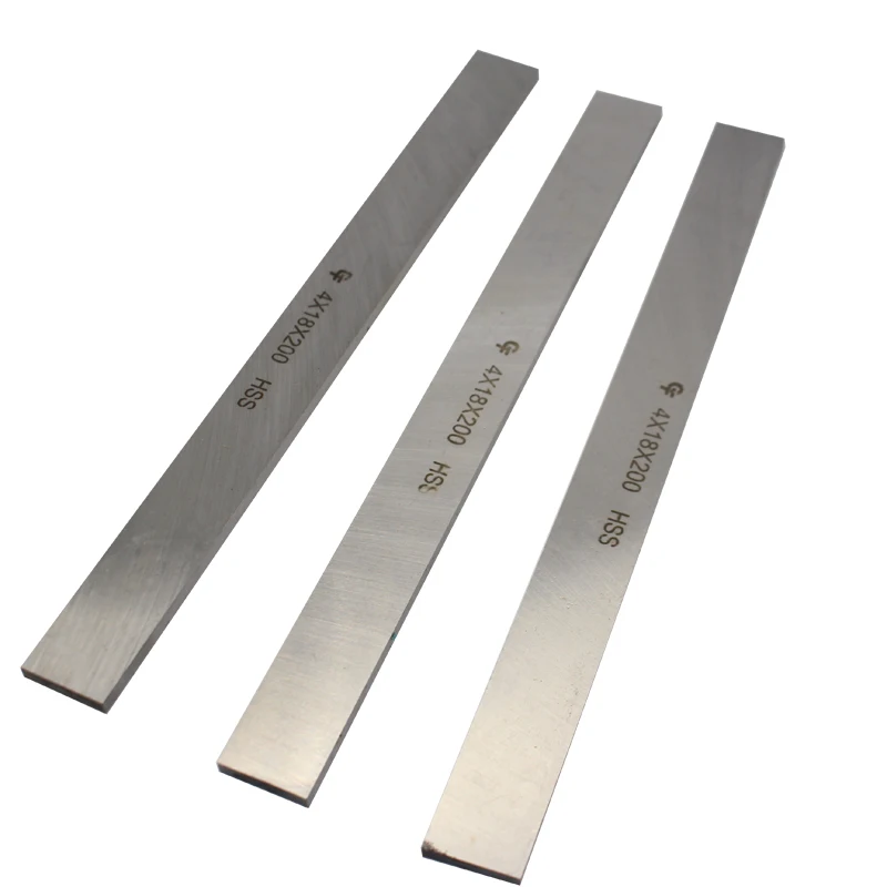 HSS Steel Plate Sheet Turning Tool 4mm x 18mm x 200mm High Speed Steel Rectangular HSS Bar Lathe Tool CNC Milling Cut