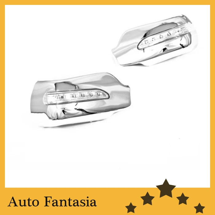 

Chrome Side Mirror Cover with LED Side Blinker for Mazda 6 / Atenza 02-08