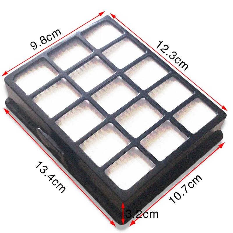 Aspirador de pó substituição filtros kit para samsung DJ97-00492A sc6520 sc6530 sc6540 sc68 1 conjunto azul espuma filtro & 1pc filtro hepa