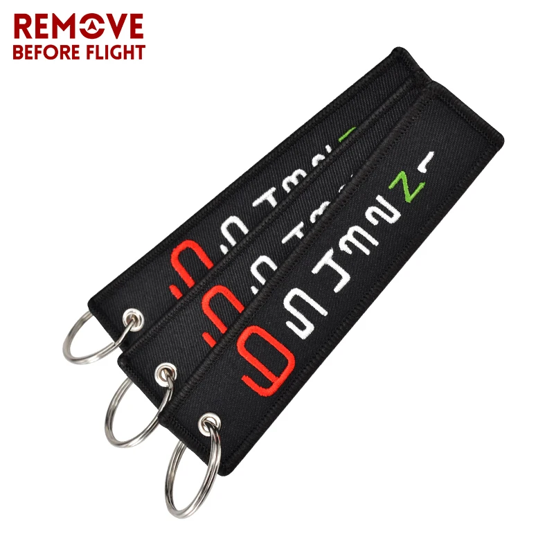 5PCS Pop Keychain Bijoux 6 5 4 3 2 N 1 Key Fobs Tags for Motorcycles Cars Stalls Tag Embroidery Cool OEM Key Ring moto chaveiro