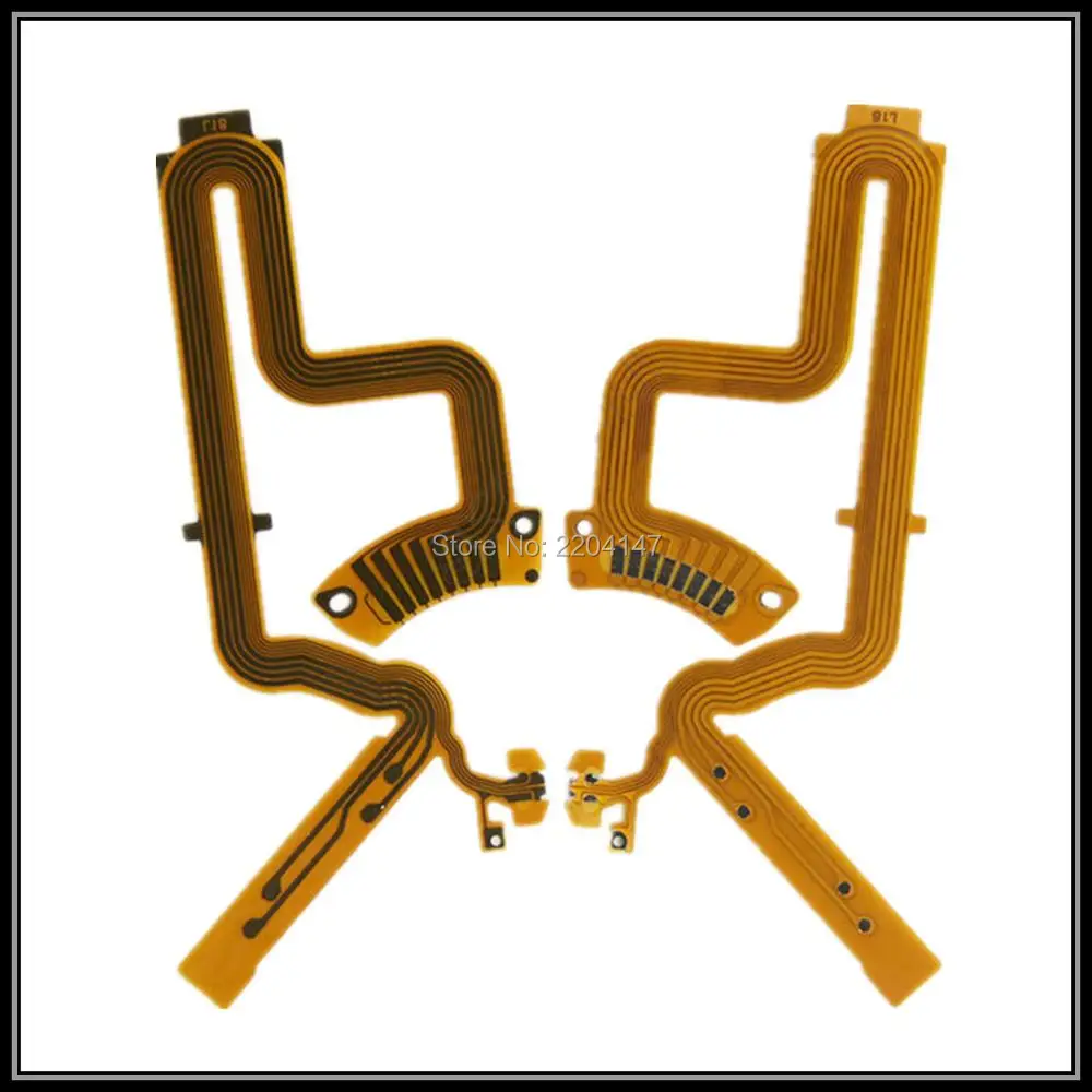 Cabo flexível novo do foco da lente da qualidade superior de 2 pces para a peça do reparo da substituição de canon 28-80mm