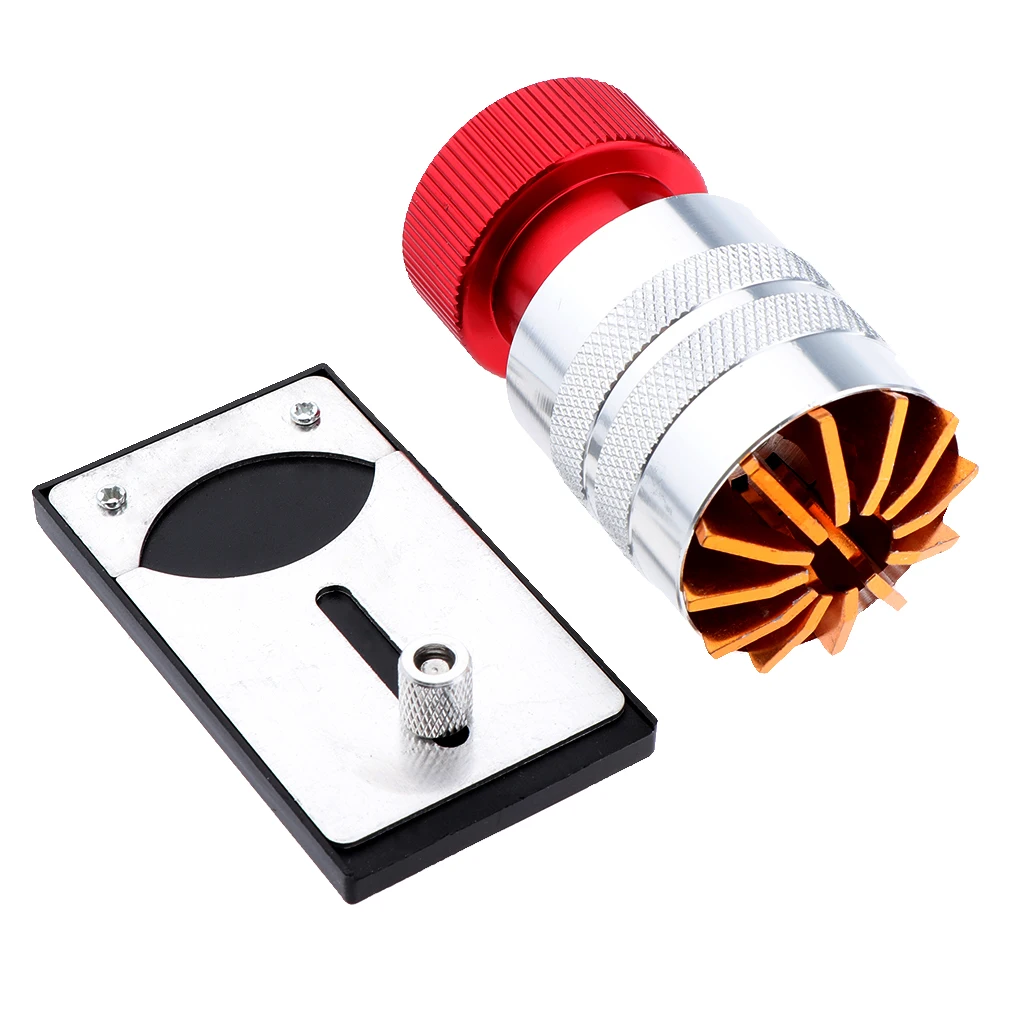 Horloge Reparatie Tool Crystal Lift Remover Inserter Gereedschap Met Crystal Base Set