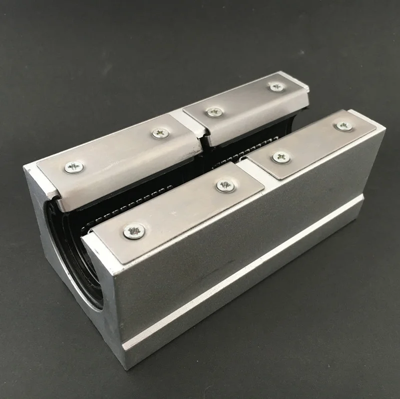 20pcs/lot SBR16LUU Open Type Linear Ball Motion Bearing Blocks for SBR16 16mm linear guide/rail for CNC router parts SME16LUU