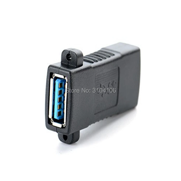 Adaptateur de montage sur panneau, prise USB 3.0 femelle à femelle Standard, connecteur Z07, 1 pièce, livraison directe