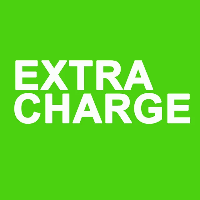 

Extra charge for order