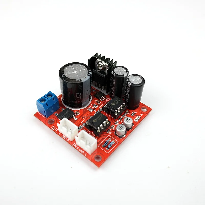Dual NE5532 voorversterker boord Enkele voeding Dual op amp voorversterker module Tone board