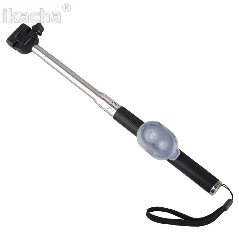 واضح الأبيض بلوتوث متوافق غطاء من السيليكون الجلد ل Selfie يده عصا Monopod زر تحكم عن بعد Monopod
