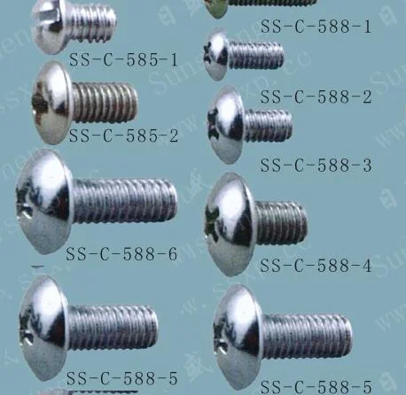 Pièces de machine à broder pour ordinateur, vis à tête transversale M5