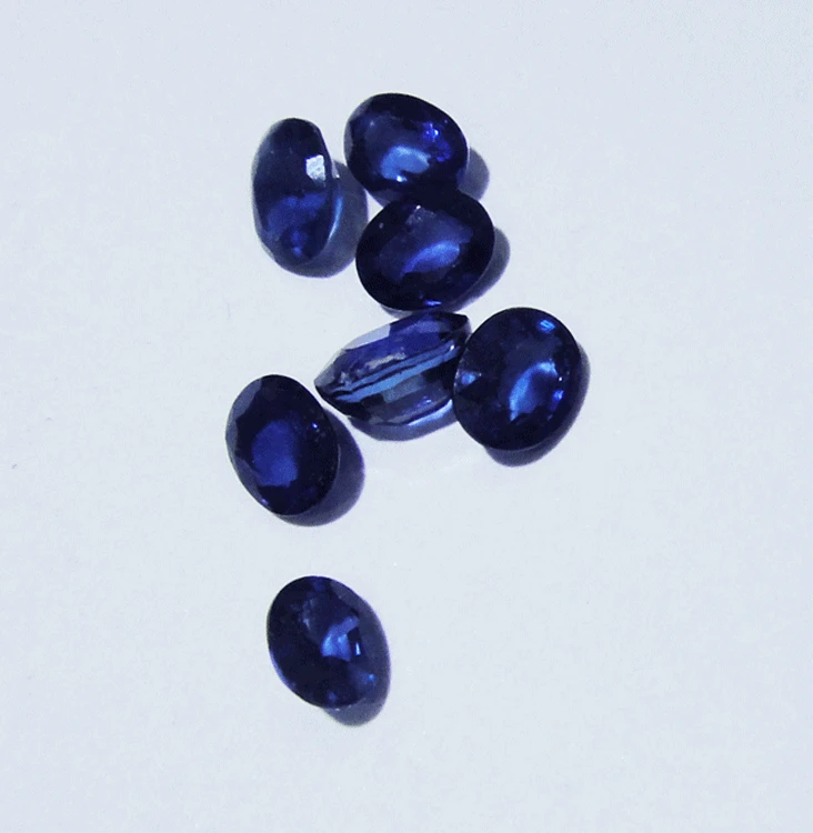 100% natural Sri Lanka sapphire loose gemstone beautiful cornflower blue sapphire loose stone GIC certificate
