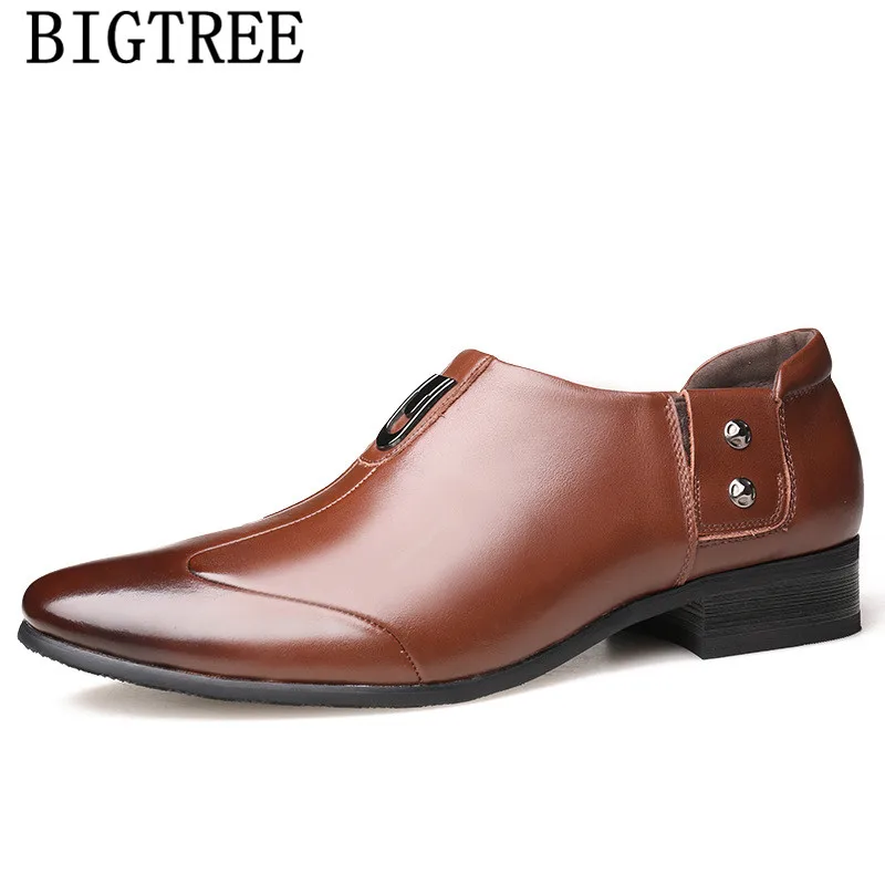 Italian Shoes Men Loafers Mens Dress Shoes Business Wedding Oxfords Shoes For Men Zapatos De Hombre De Vestir Formal Shoes Men