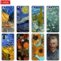 Silicone Cover Case For Xiaomi Mi A1 A2 5 5S 5X 6 Mi5 MI6 NOTE 3 MAX Mix 2 2S Renaissance Van Gogh oil painting