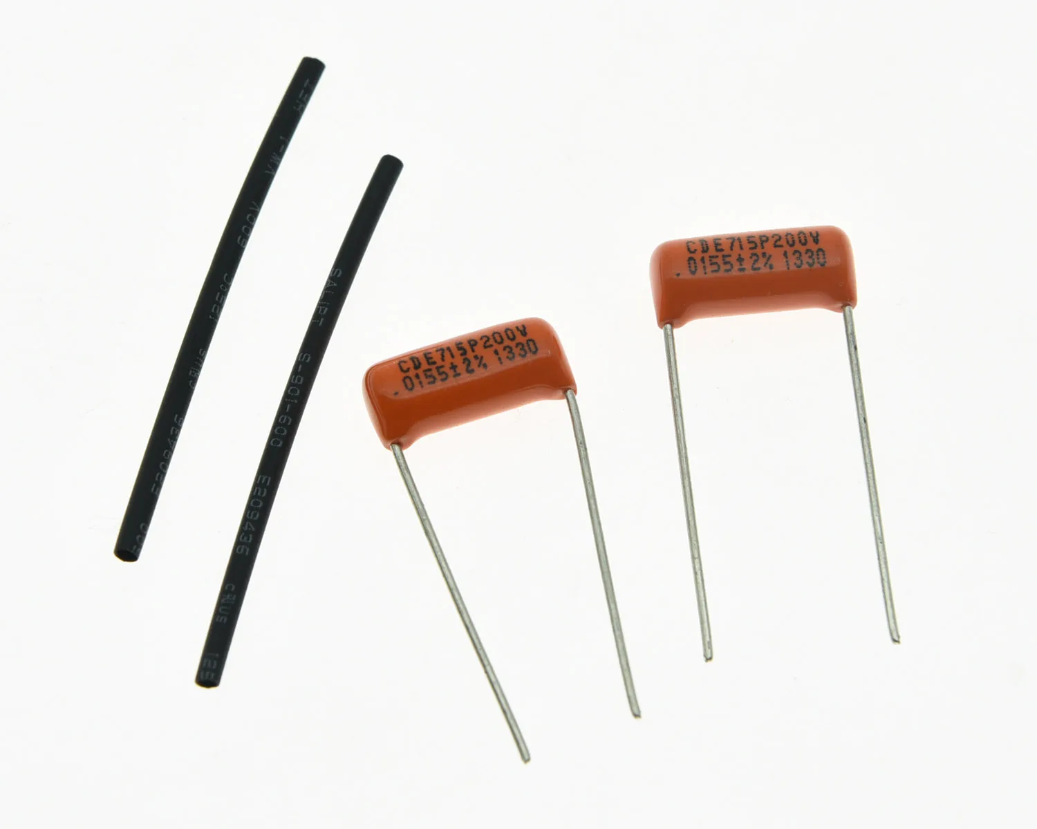 KAISH 2pcs Guitar Bass Sprague Orange Drop Capacitors 0.1/0.015/0.022/0.033/0.047/0.068UF 100v/200v/400v/ Tone Cap