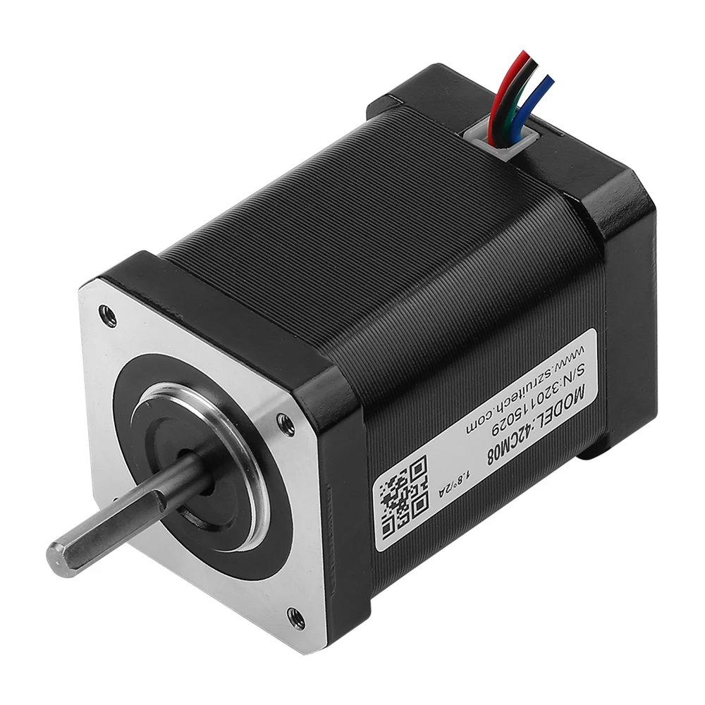 Imagem -02 - Rtelligent Nome 17 Motor Deslizante 0.71n. m 60 mm Peças Nema 17 Stepping Motor com Fio de 30cm para a Máquina do Cnc da Impressora 3d