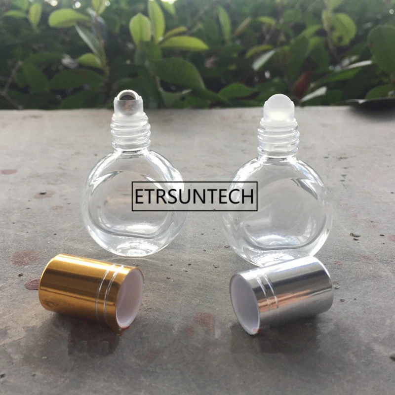 

Mini 8ML Travel Refillable Roller Roll on Ball Empty Liquid Glass Perfume ESSENTIAL OIL Bottle F1414