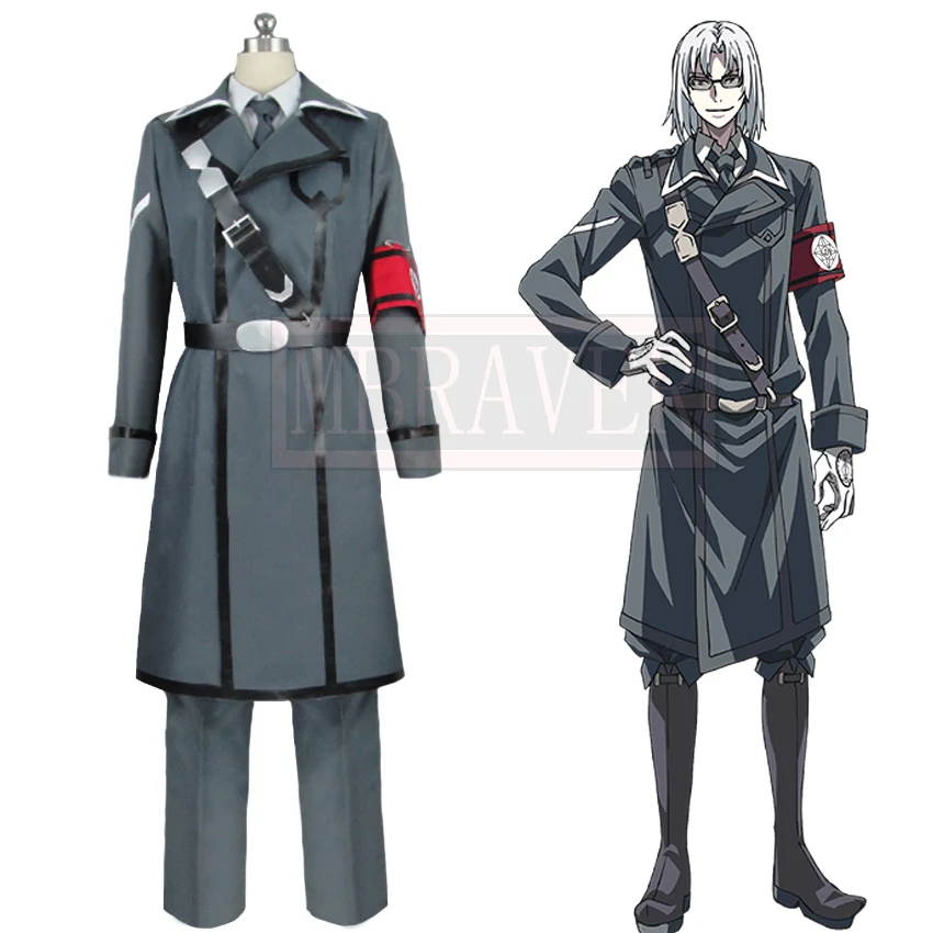 

Dies Irae Wilhelm Ehrenburg Cosplay Costume Halloween Custom Made Free Shipping