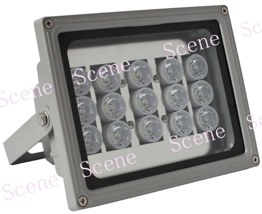 19W High power LED white light,  LED floodlight , Visible LED lamp with Aluminum material & night vision light sources