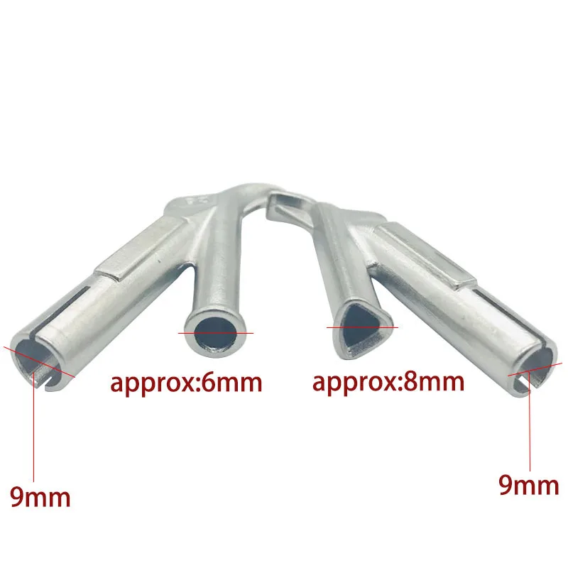 Speed Welding Nozzle Round and Triangular Style Welding Tip For Plastic Vinyl Welder 5mm and 8mm For Choose