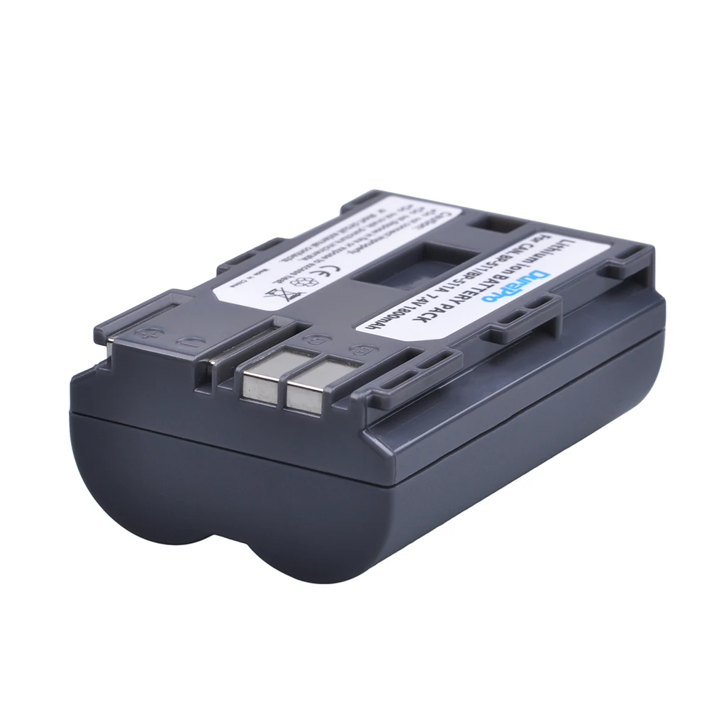 DuraPro BP-511 BP-511A BP 511 BP-508 BP-512 BP-514 BP-522 BP-535 bateria 1800mAh dla Canon EOS 30D 40D PowerShot G1 Pro 1 PV130