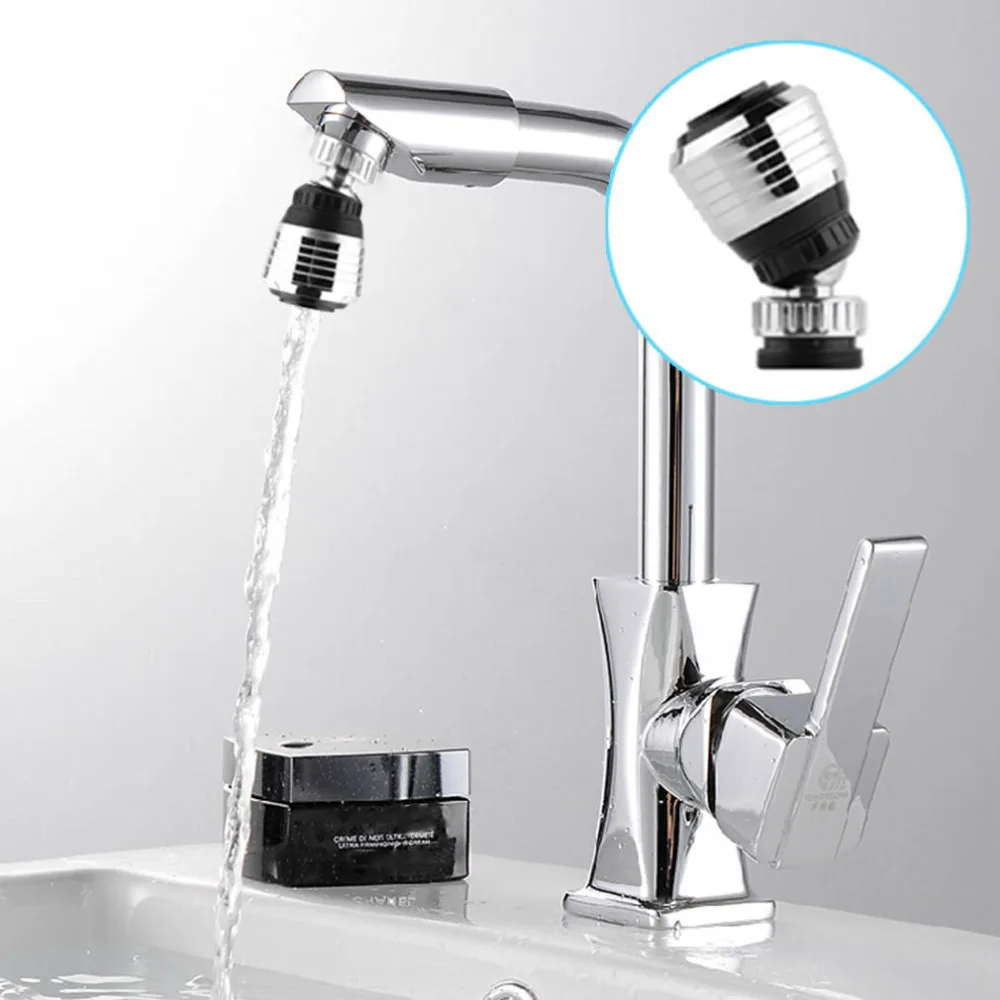 360 Rotate Swivel Faucet Splash Proof Nozzle  Water Adapter Water Purifier Saving Tap Diffuser Kitchen Bathroom Accessories