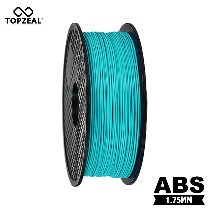 TOPZEAL Cyan Color HOT 3D Printer 1KG Printing Filament 1.75mm ABS,1 Roll