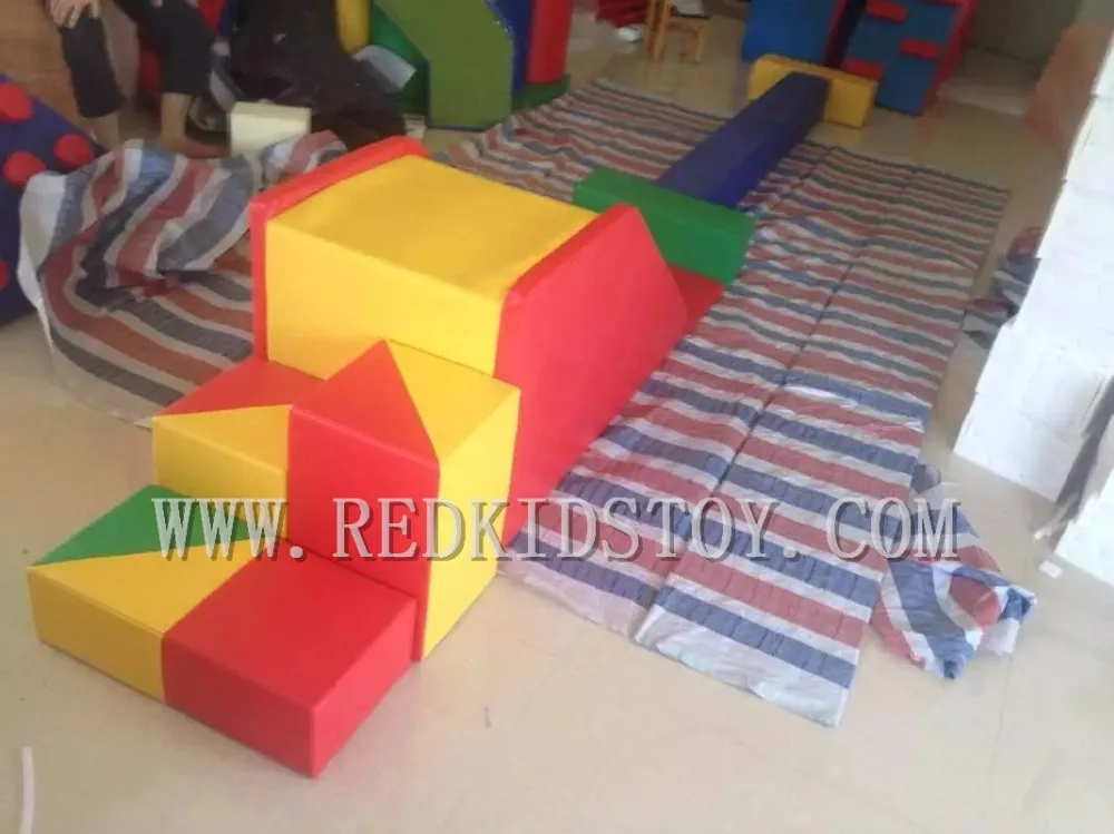 

Exported to Slovakia Eco-friendly Sponge Playground for Kids HZ-08005