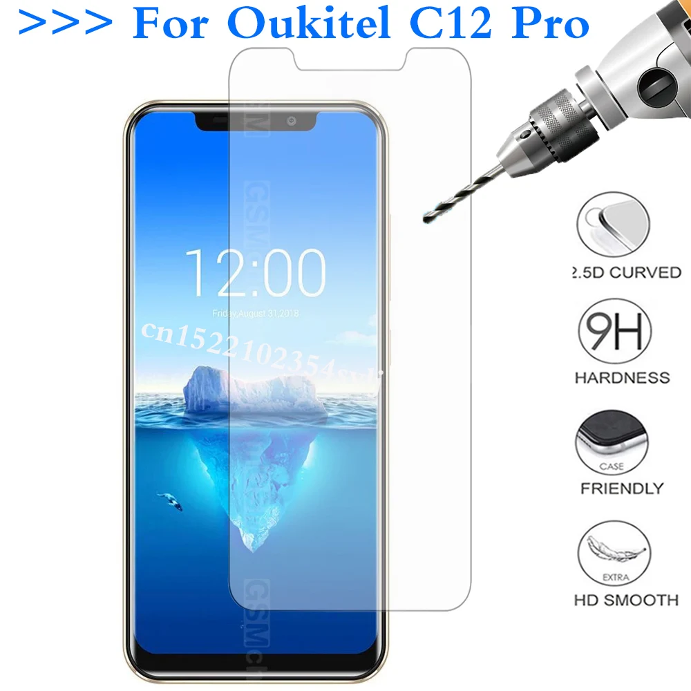 Tempered Glass for Oukitel C5 C9 C12 Pro U17 U18 U19 U22 K5 K6 K8 K5000 K4000 Plus Case Screen Protector Ultra-thin Glass Film