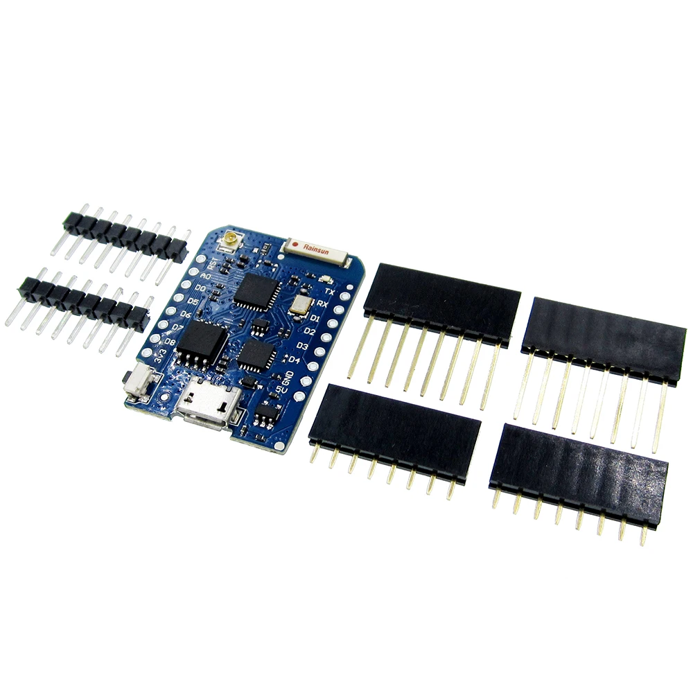 

WeMos D1 Mini ESP8266 WIFI Module Board Pro 16M Bytes External Antenna Contor ESP8266 WIFI IOT Development Board