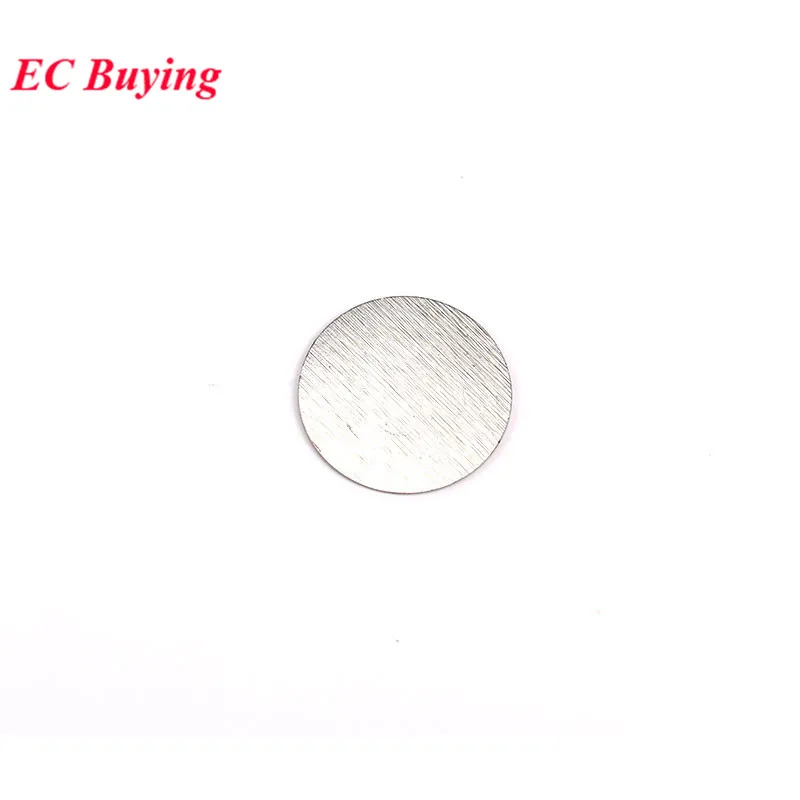 100pcs 12mm 20mm 27mm Thickness 0.33mm Iron Copper Piezo Disc for Buzzer Pressure Sensor Speaker DIY Electronic For Arduino