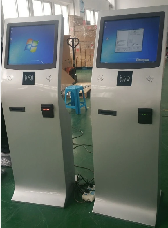 Ticketing Vending Kiosk/Self-Service Terminal/Bank Betaling Kiosk Aangepaste All In One Drukmachine