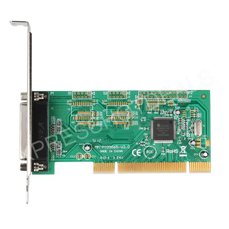 PCI Parallelport DB25 25Pin IEEE 1284 Drucker Karte Controller Adapter MCS9865