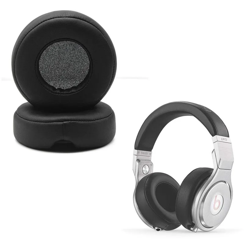 Replacement Ear Pads Cushion For Beats PRO For PRO Detox Headphones Earpads Soft Protein Leather Memory Foam Earphone Sleeve