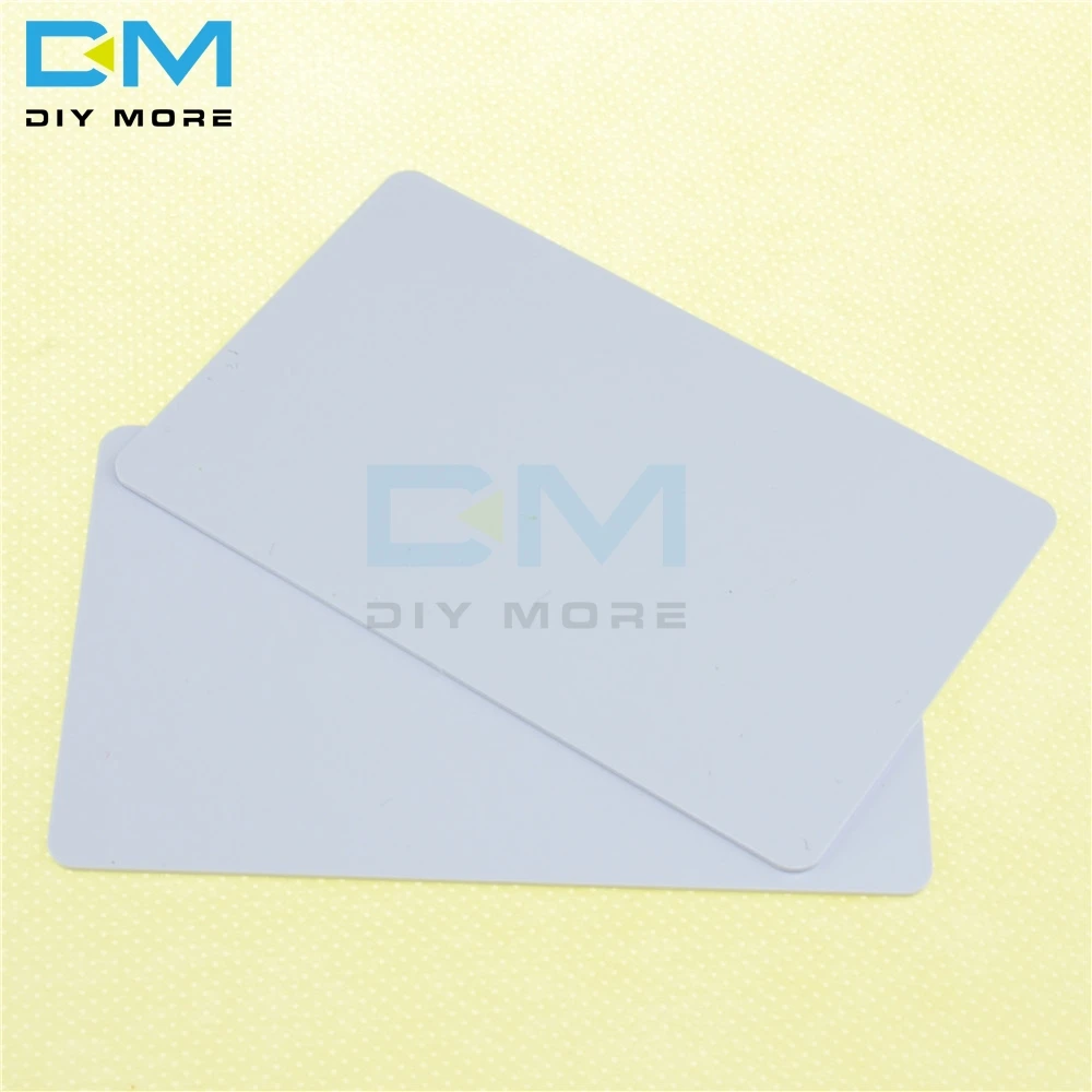 10PCS 13.56MHz IC Card NFC Smart Card Variabile Tag Per 1K S50 RFID ISO14443A Card Per Arduino