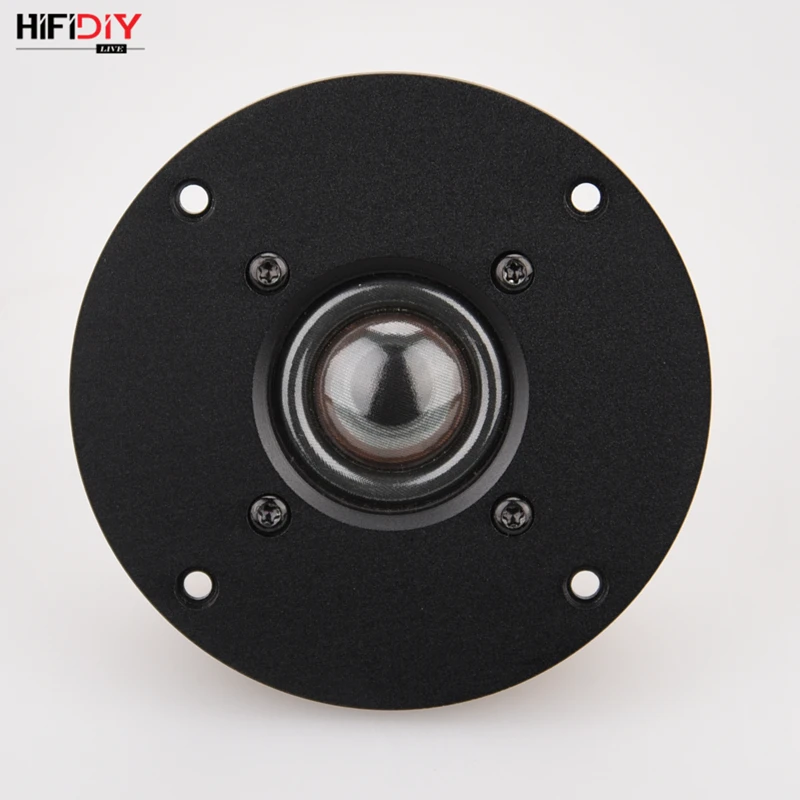 HIFIDIY LIVE  X1II 4 inch 4.5 Tweeter Speaker Unit aluminum panel  transparent Silk membrane 6OHM30W Treble Loudspeaker 94~120mm