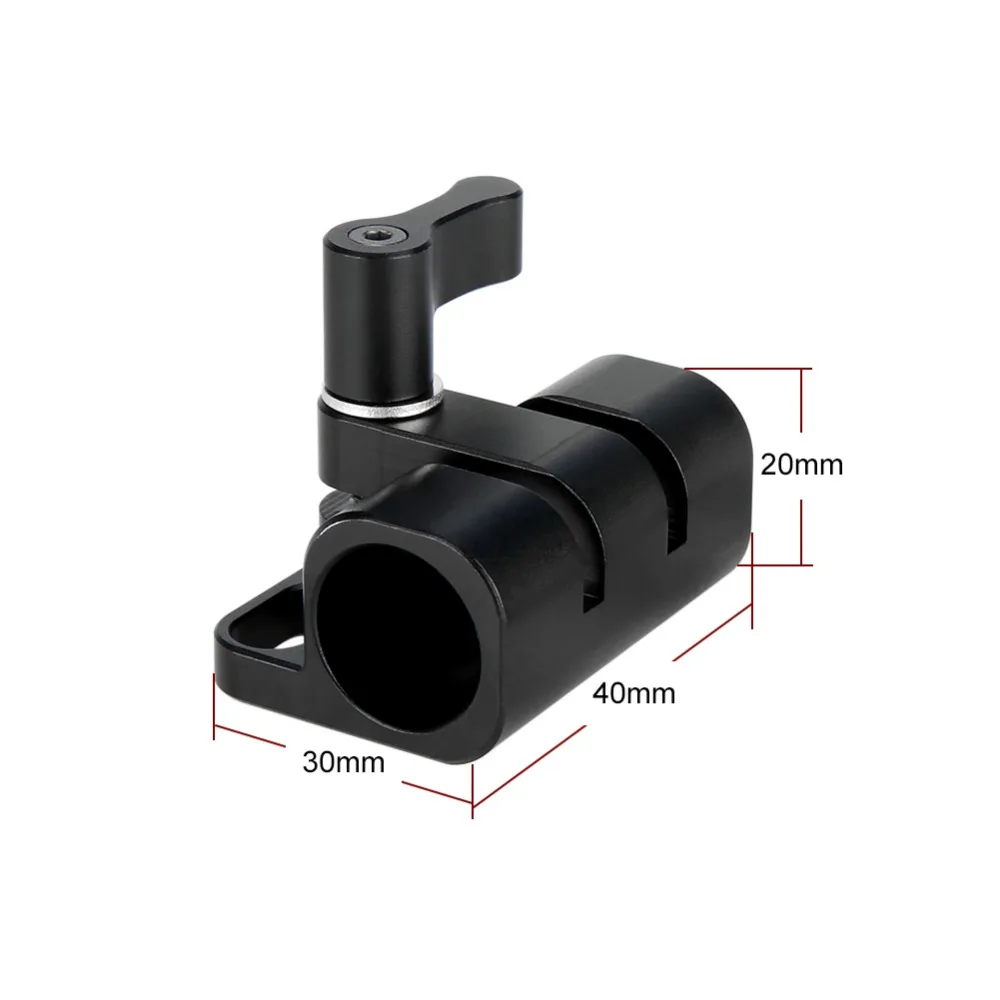 NICEYRIG 15mm Rod Clamp 1/4 Screw DSLR Camera Rig Rod Clamp 1/4\