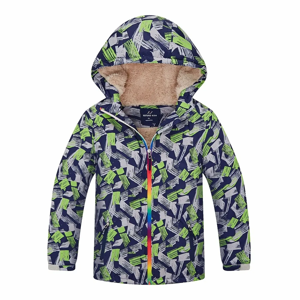 Children Winter jacket Berber Fleece Outerwear Sport Coats Polyester Sherpa Kids Clothes Waterproof Windbreaker For Boys Jackets