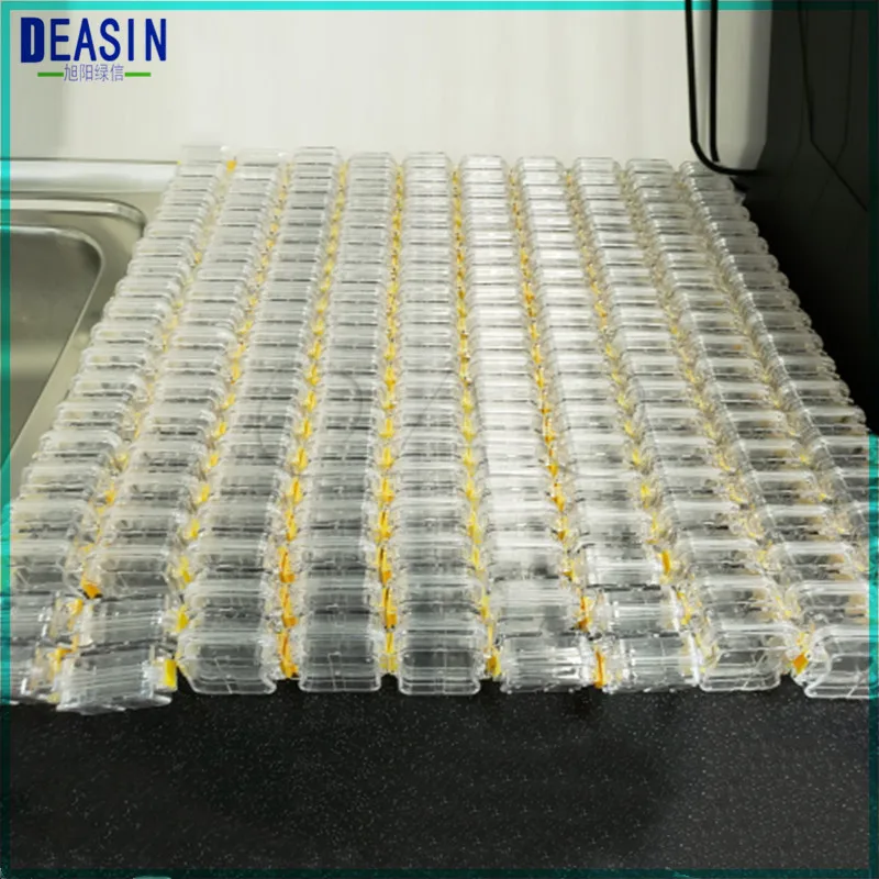 

150 pcs With Film Denture Storage Box Membrane Tooth Box Dental Teeth Box Dental Lab Material