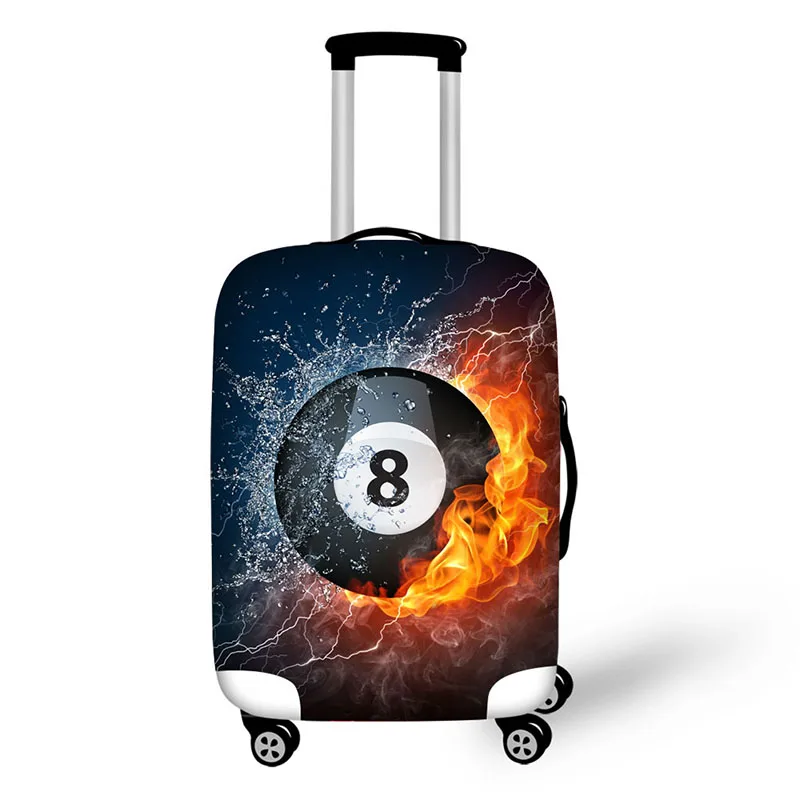 protective covers suitcases  motion fire travel accessories luggage cover valise maletas voyageur copri valigia kofferhoes