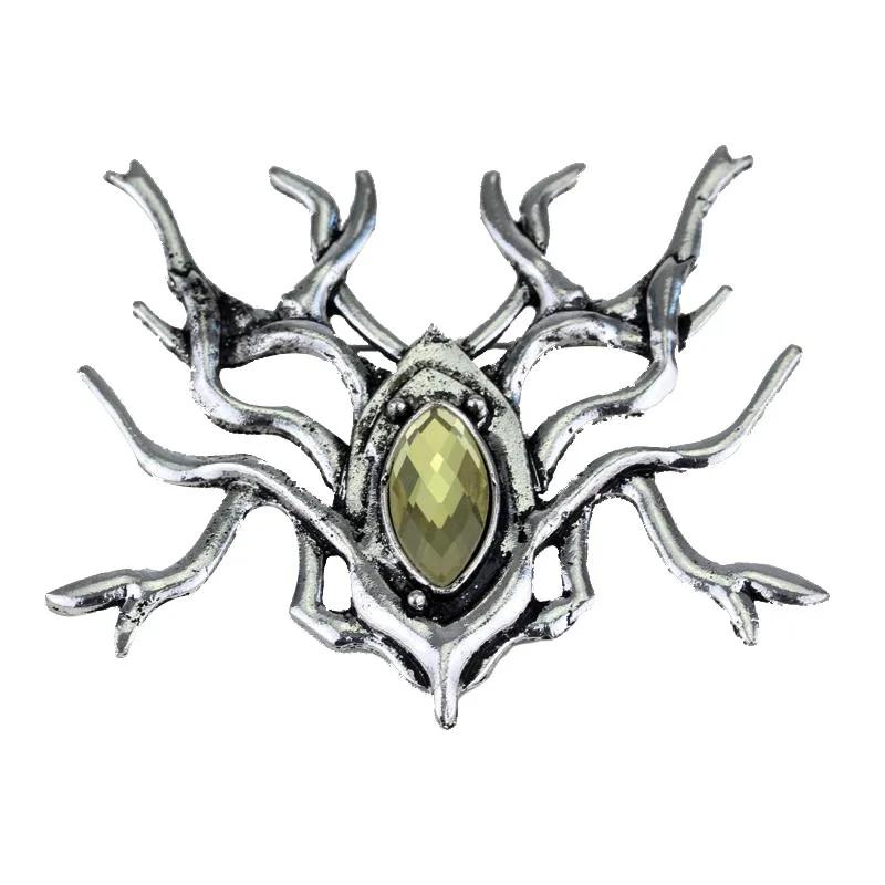 Broche Hobbit Thranduil Spider Mirkwood, broche de elfo, Rey, Legolas, padre, el señor de LOTR, regalo para fanáticos