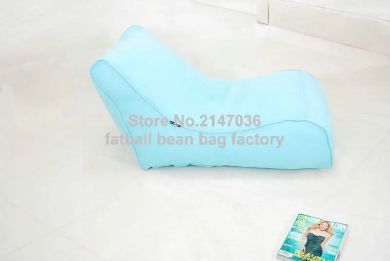 Blue bean bag chair,portable folding beanbag home sit home furniture, lazy sack