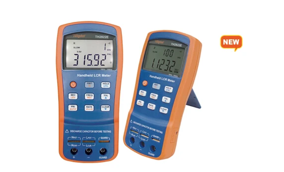 Tonghui TH2822E handheld LCR Meter Capacitance inductance resistance tester   0.1% accuracy,100Hz 120Hz 1kHz 10kHz 100KHZ