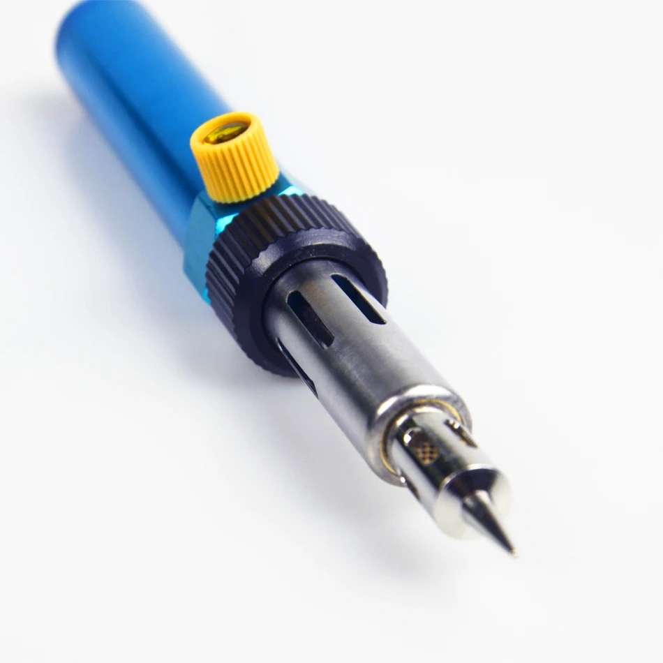 HT-B01 High Quality Gas Torch Soldering Cordless Refillable Butane Gas Soldering Iron Pen Shape Gas Gun Tool