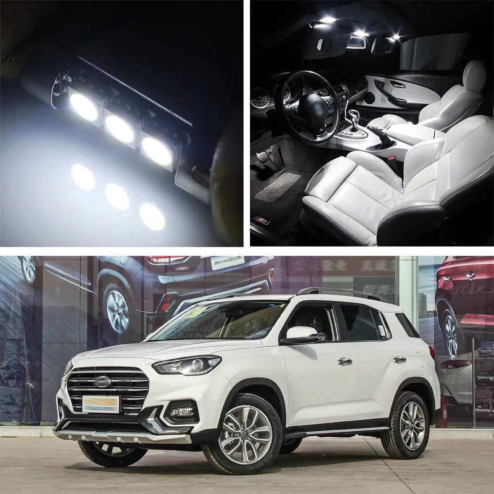 

Canbus LED Lamp Interior Map Dome Trunk Plate Light Bulbs For Hyundai Ix35 2009-17