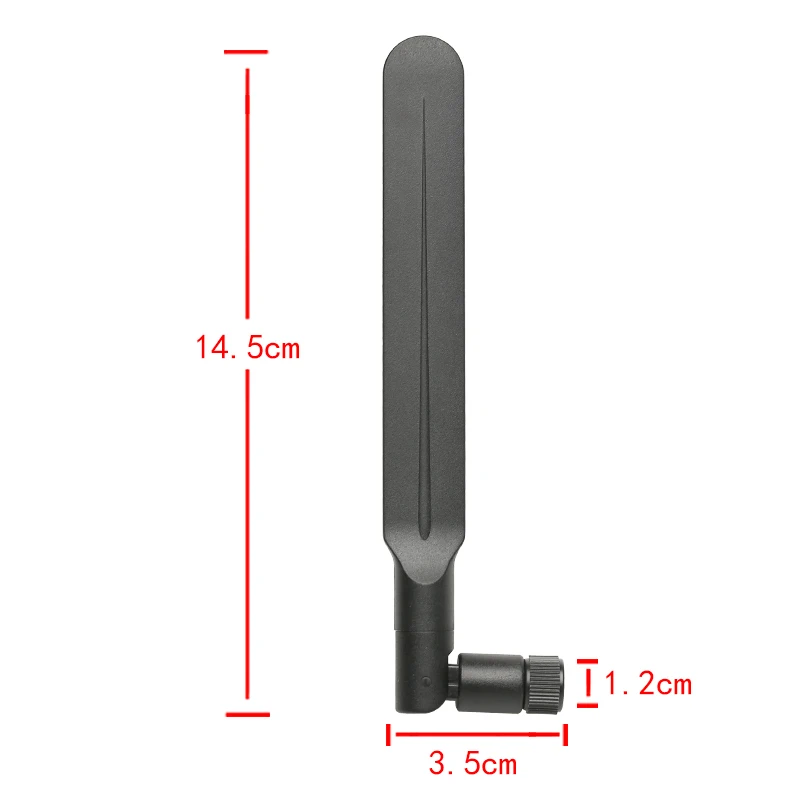 LTE 4G 3G SMA male antenna GSM/CDMA/WCDMA/TD-SCDMA/ATU Bendable high gain for router