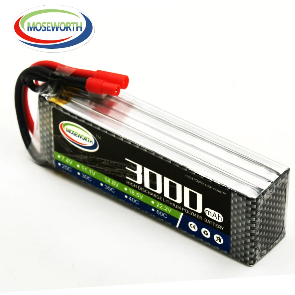 Lipoバッテリー4s 14.8v 3000mah 40c,ドローン,飛行機,クワッドコプター,ヘリコプター,飛行機,車,リモートコントロールおもちゃ用リチウムバッテリー