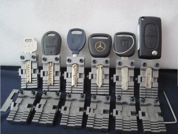 Car key tool Universal Key Machine Fixture Clamp Parts Locksmith Tools for Key Copy Machine For Special Car Or House Keys